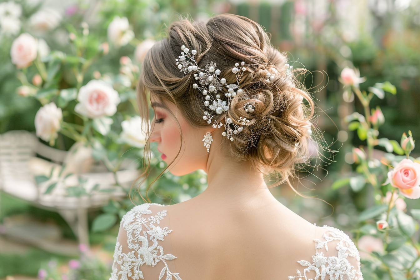 10 idées de chignon mariage romantique