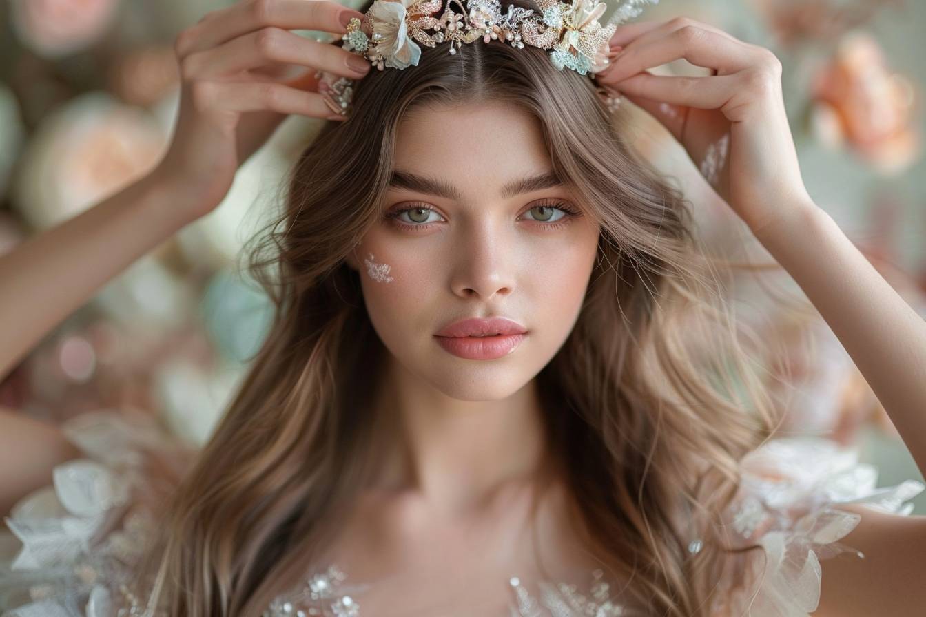10 idées de coiffure avec couronne
