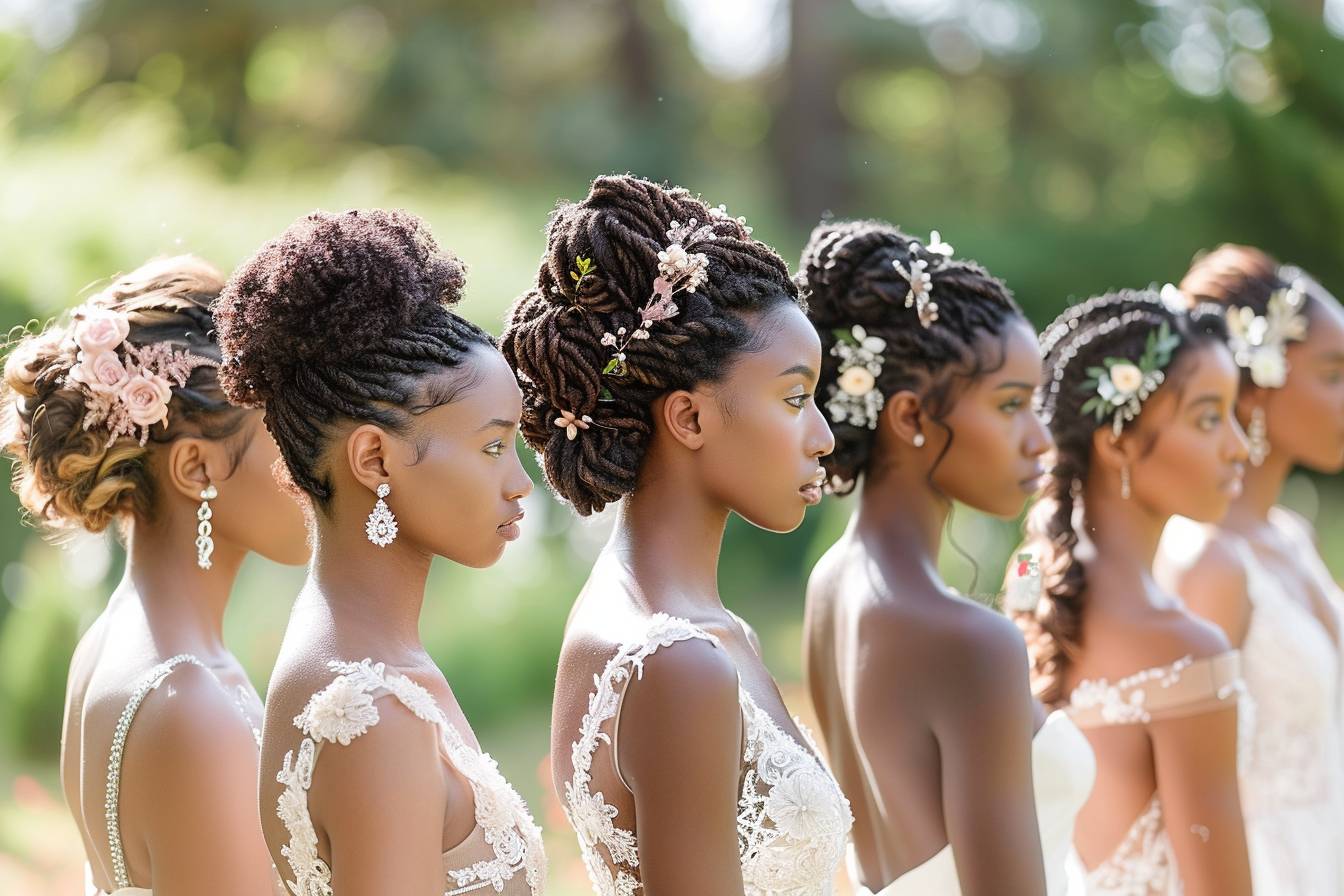 10 idées de coiffure mariage cheveux afro