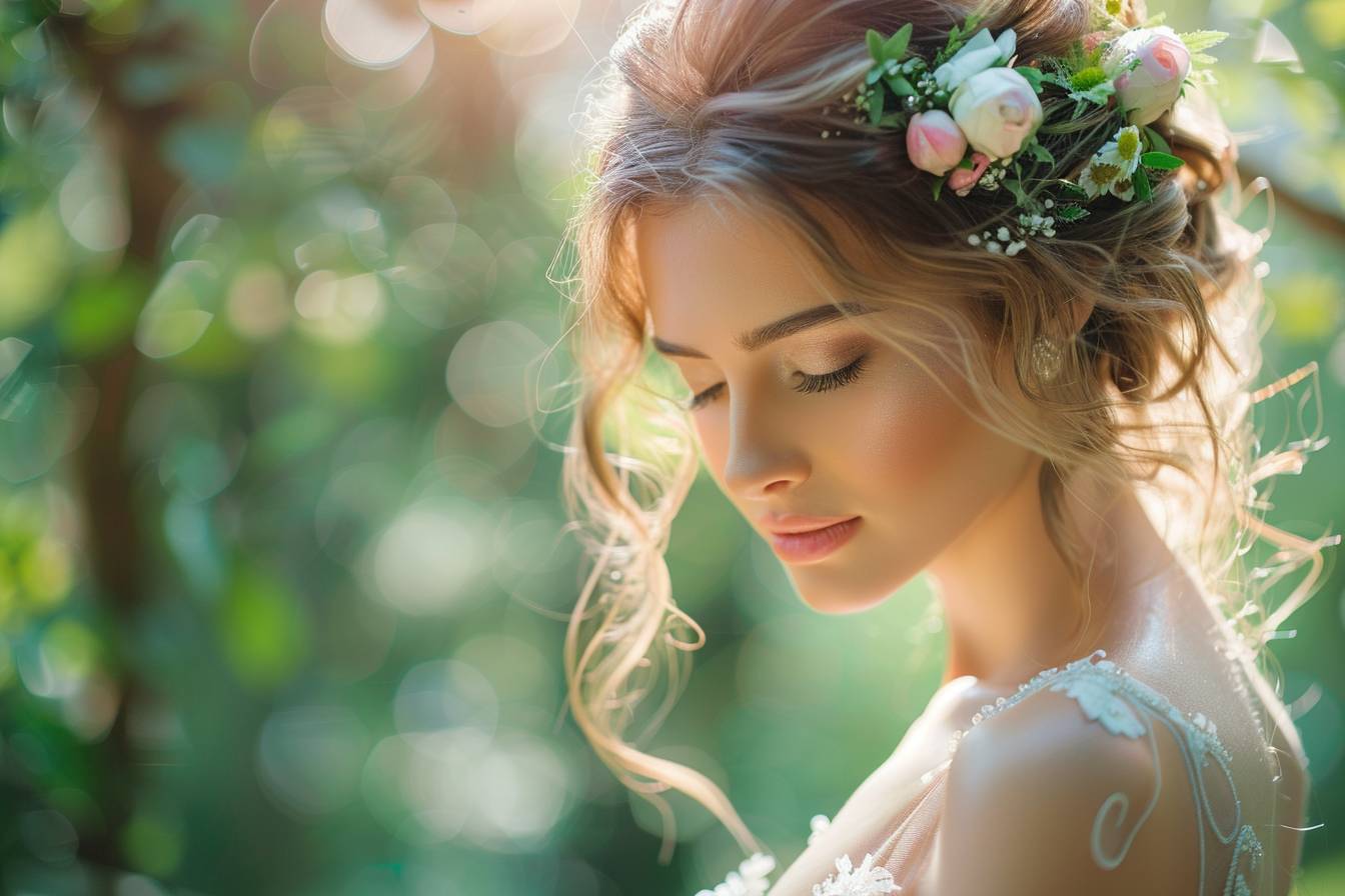 10 idées de coiffure mariée naturelle
