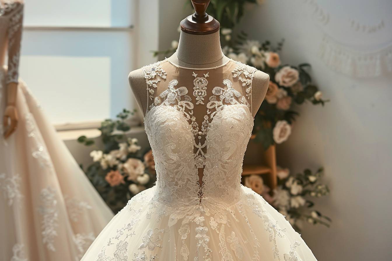 10 idées de robe de mariée sur mesure