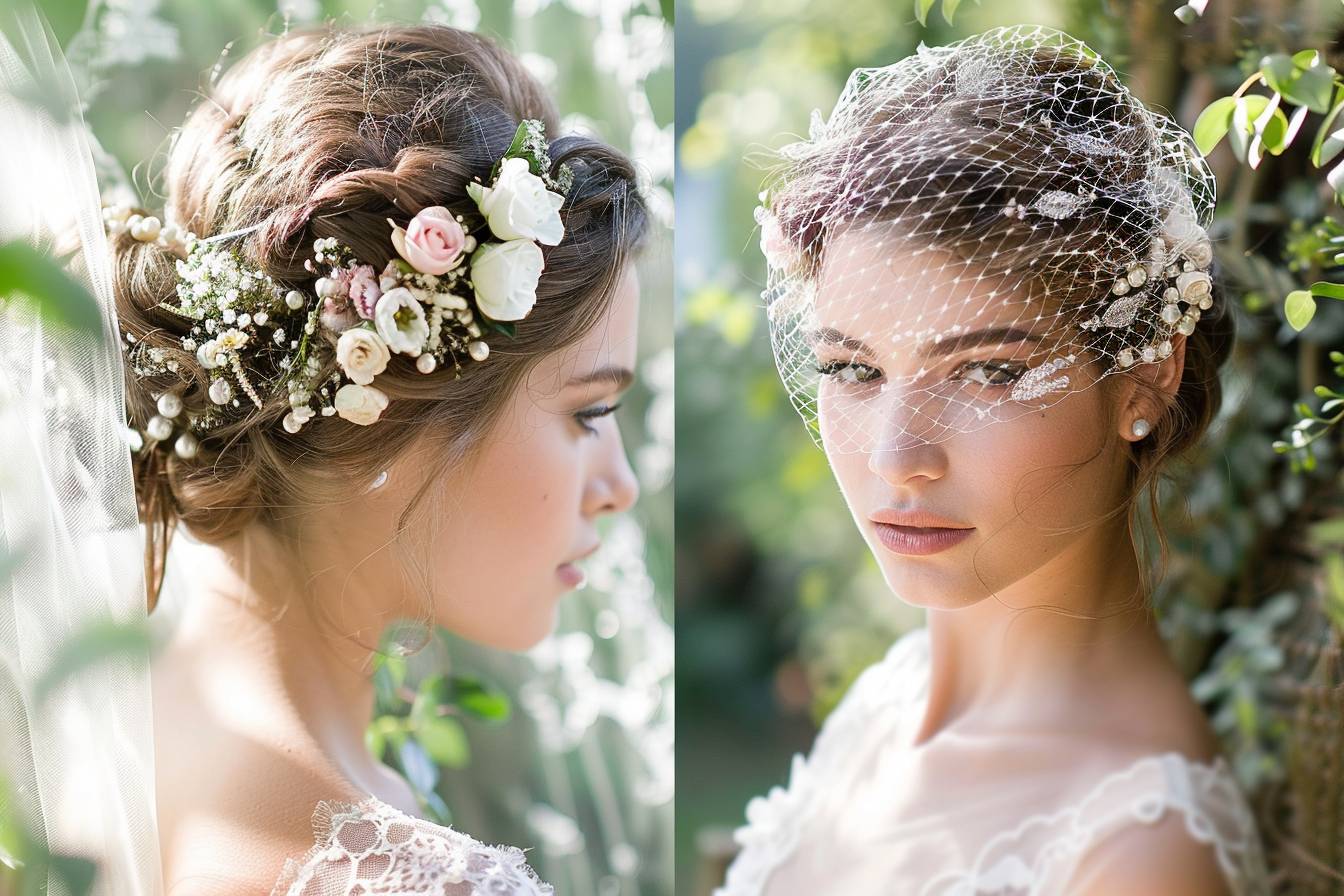 Quels accessoires privilégier pour une coiffure de mariage rétro ?