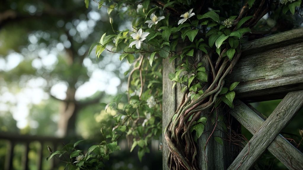 Pourquoi la clematis incarne-t-elle la fidélité et la beauté dans cette célébration ?